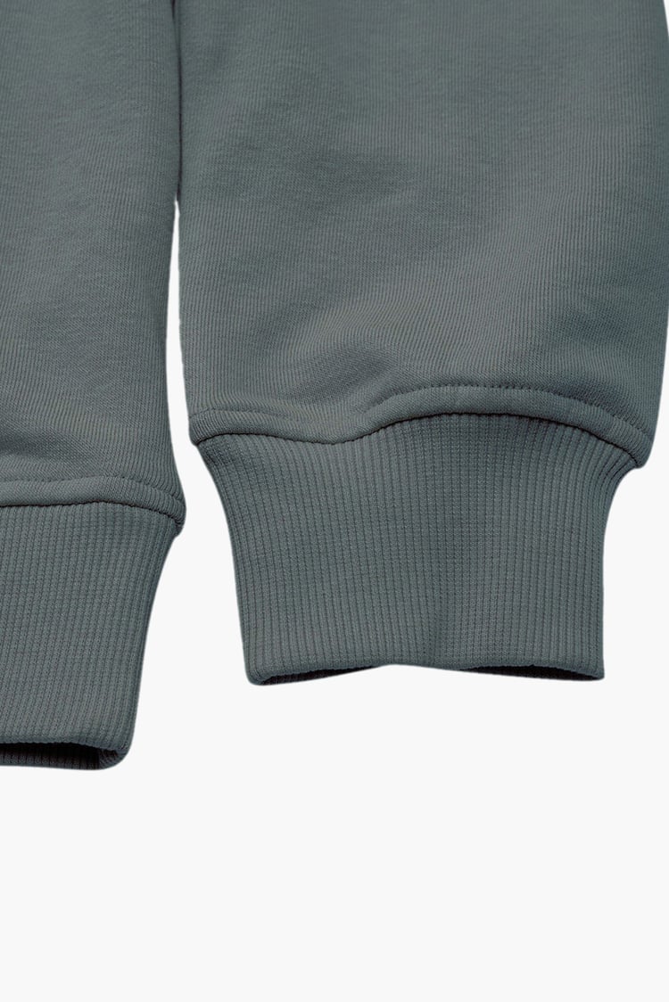 Womens V-Neck Drop Shoulder Hoodie