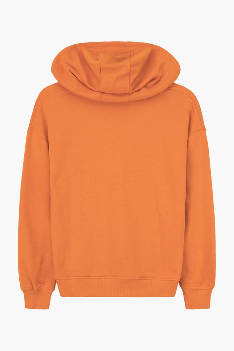 Womens V-Neck Drop Shoulder Hoodie