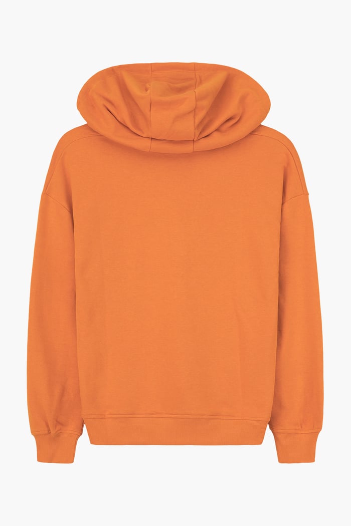 Womens V-Neck Drop Shoulder Hoodie