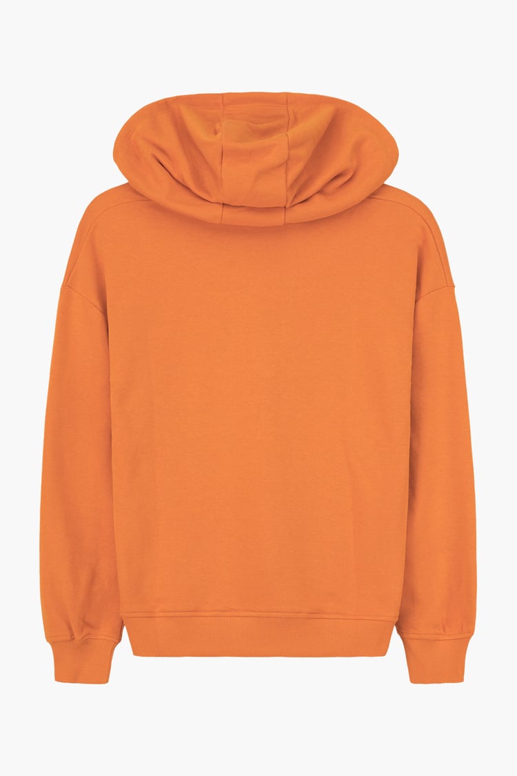 Womens V-Neck Drop Shoulder Hoodie