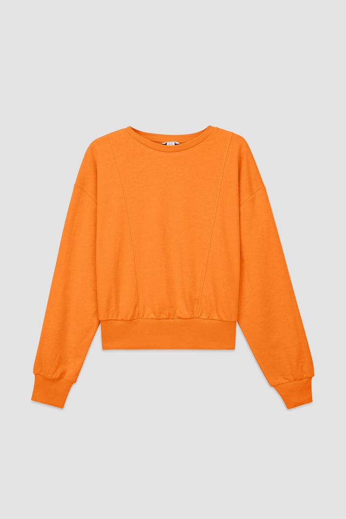 Womens Crop Top Sweatshirt