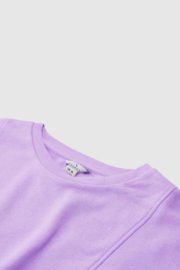 Womens Crop Top Sweatshirt