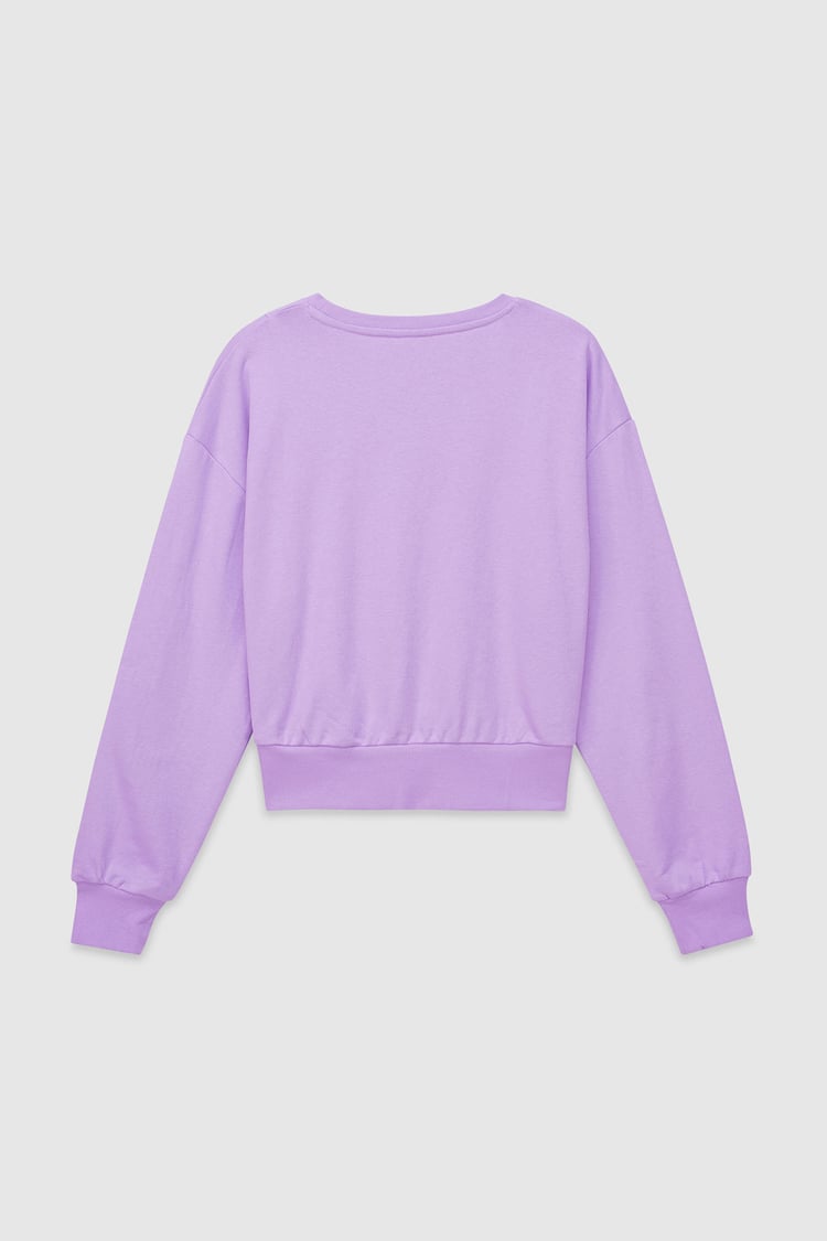 Womens Crop Top Sweatshirt