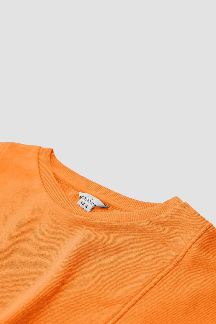 Womens Crop Top Sweatshirt