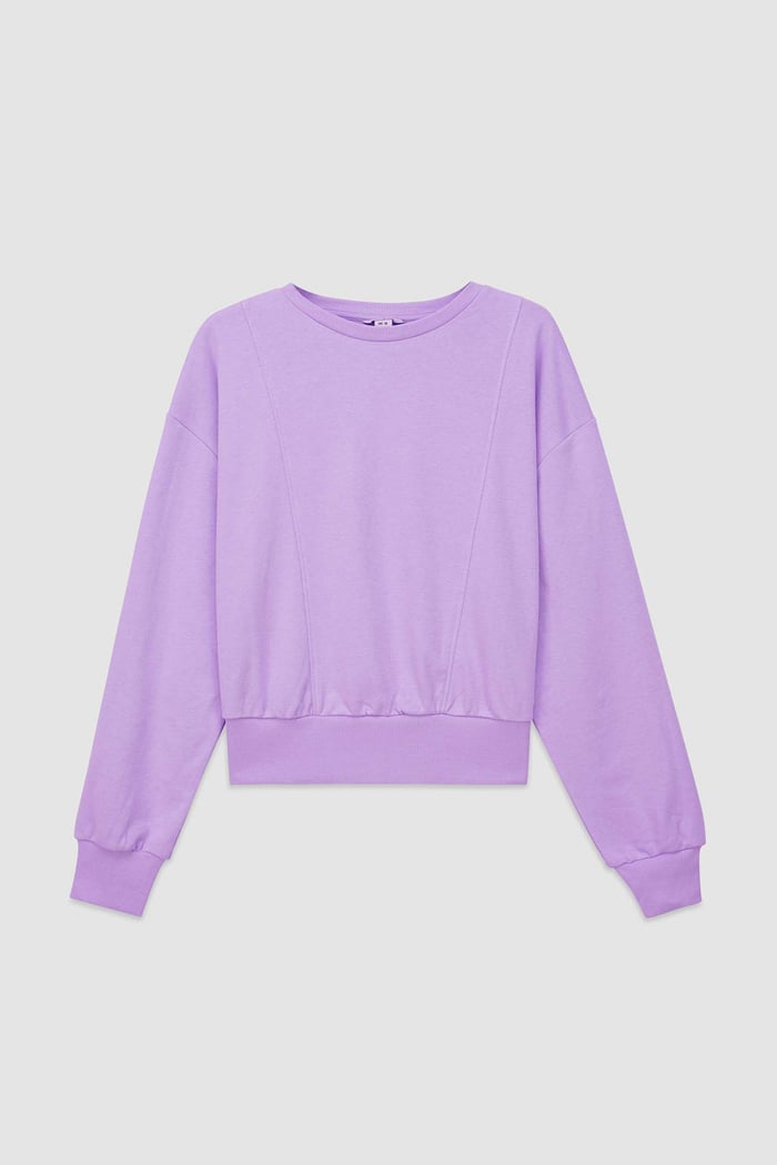 Womens Crop Top Sweatshirt