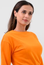 Womens Crop Top Sweatshirt