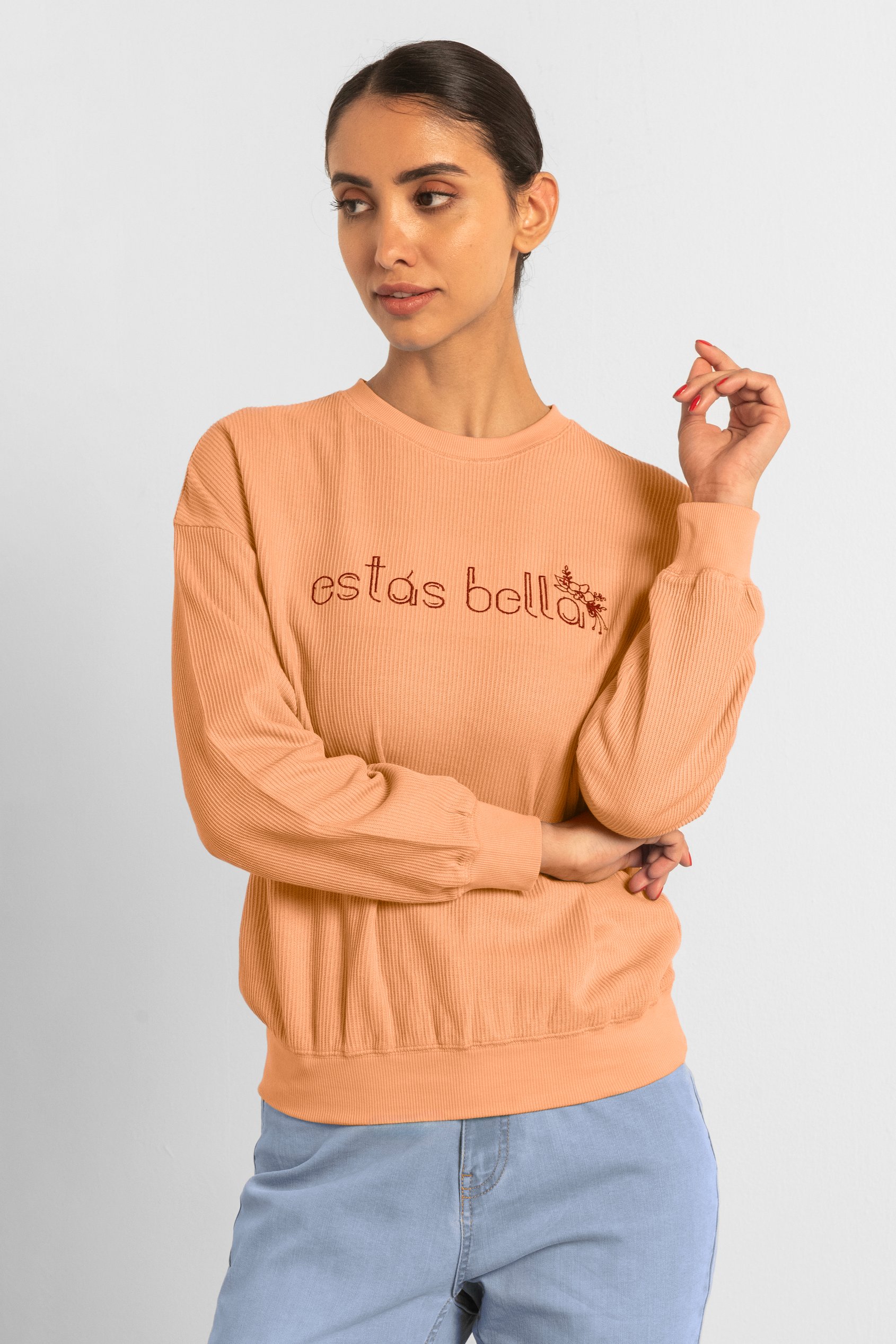 Estás Bella Long Sleeve Sweatshirt