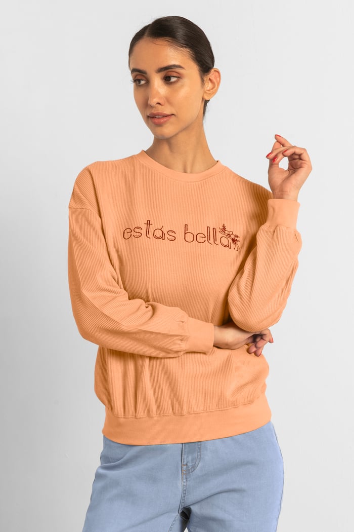 Estás Bella Long Sleeve Sweatshirt