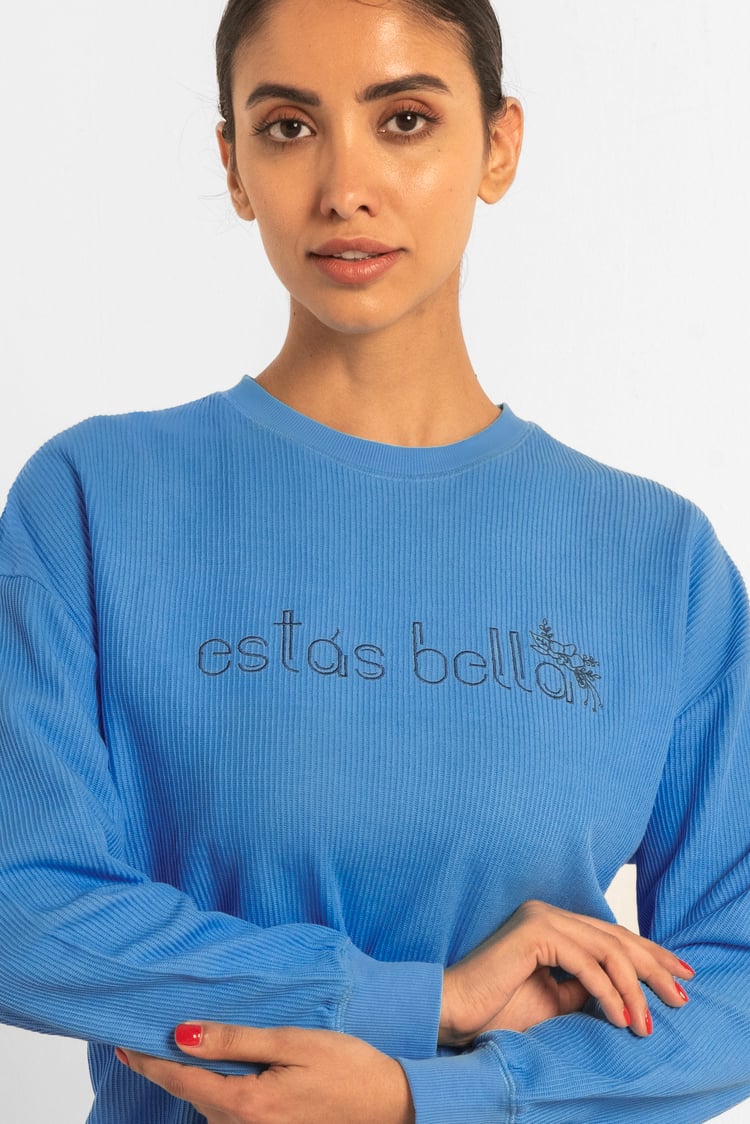 Estás Bella Long Sleeve Sweatshirt