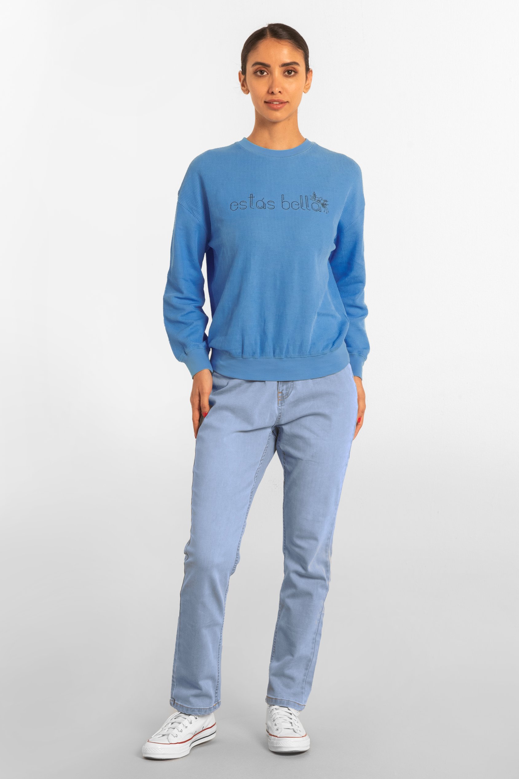 Estás Bella Long Sleeve Sweatshirt