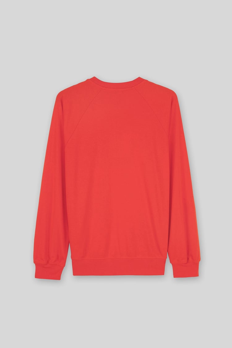 Henley Button Up Long Sleeve Sweatshirt