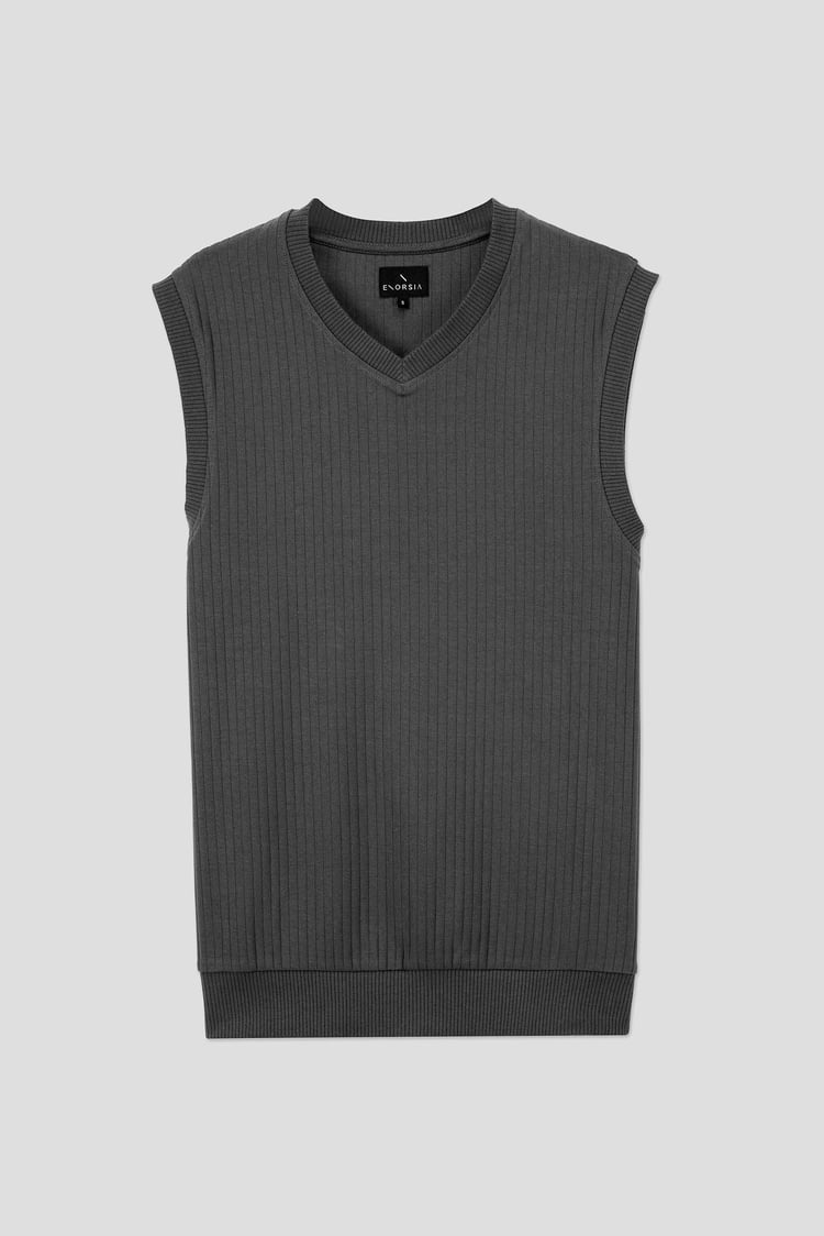 Mens Rib Vest
