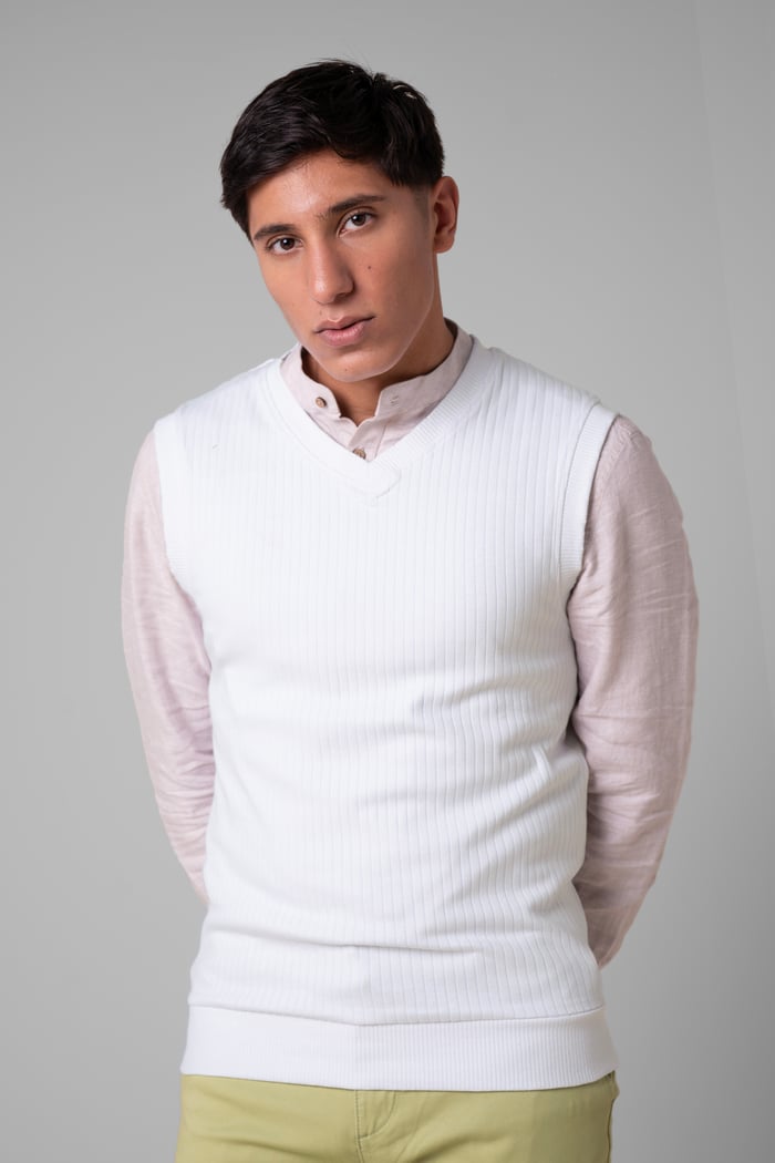 Mens Rib Vest
