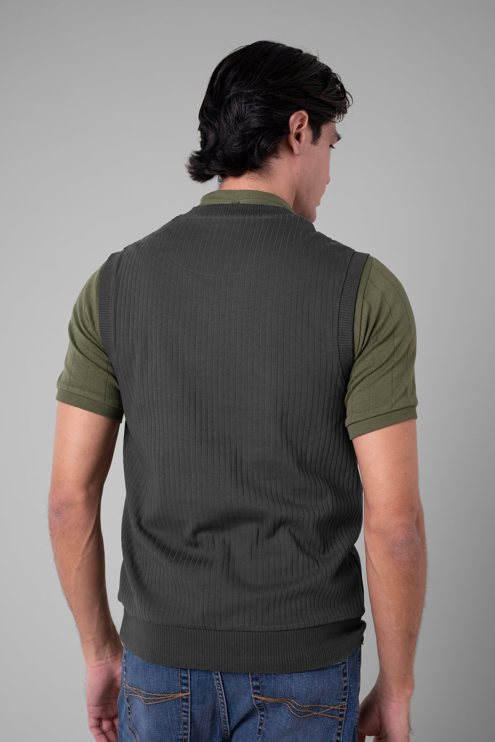 Mens Rib Vest