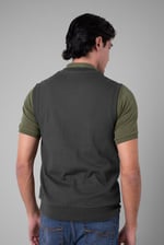 Mens Rib Vest