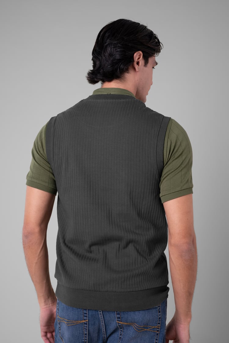 Mens Rib Vest