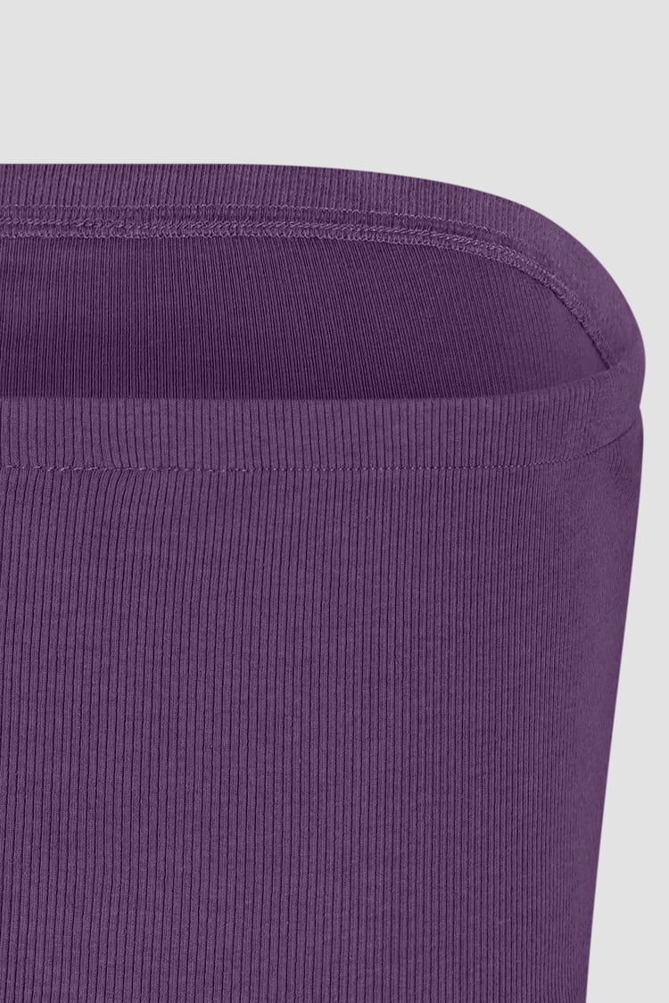 Ribbed Tube Crop Top