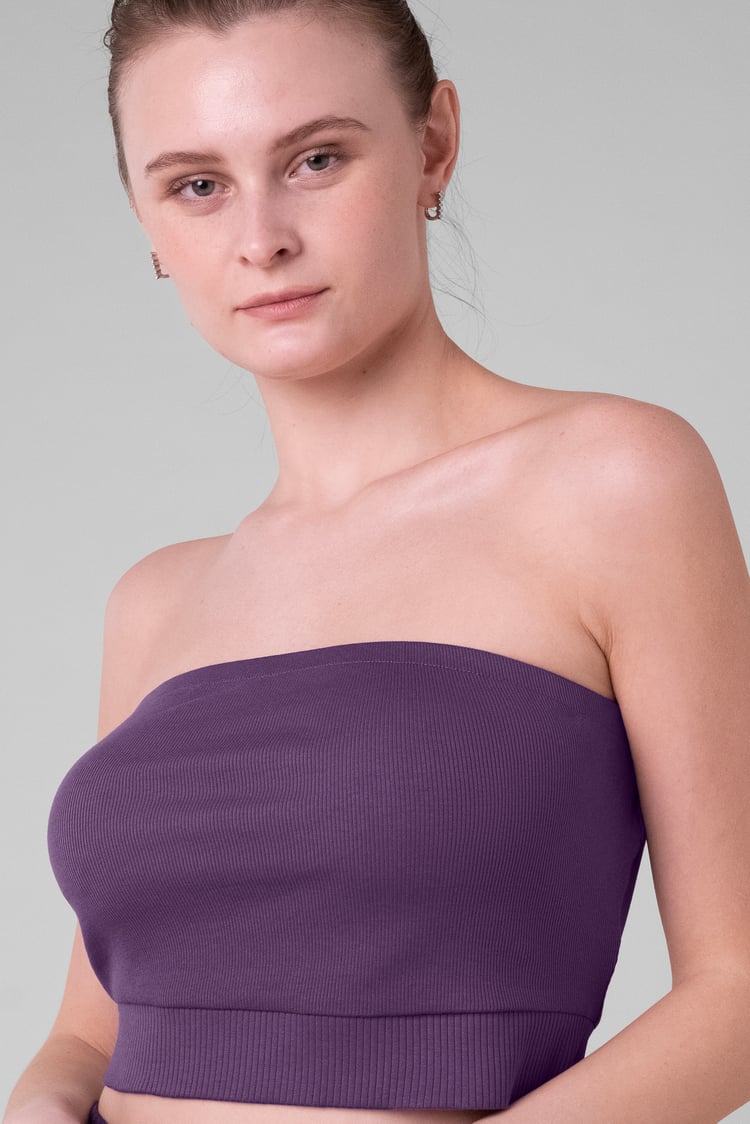 Ribbed Tube Crop Top