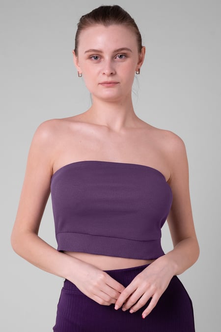 Ribbed Tube Crop Top