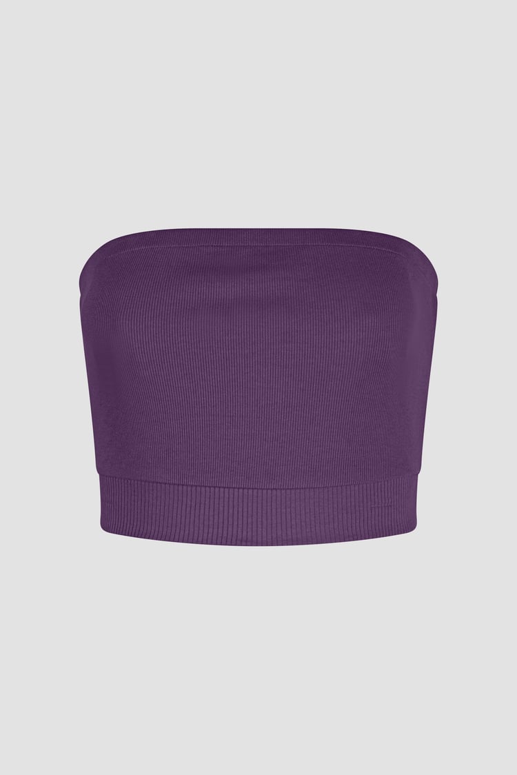 Ribbed Tube Crop Top