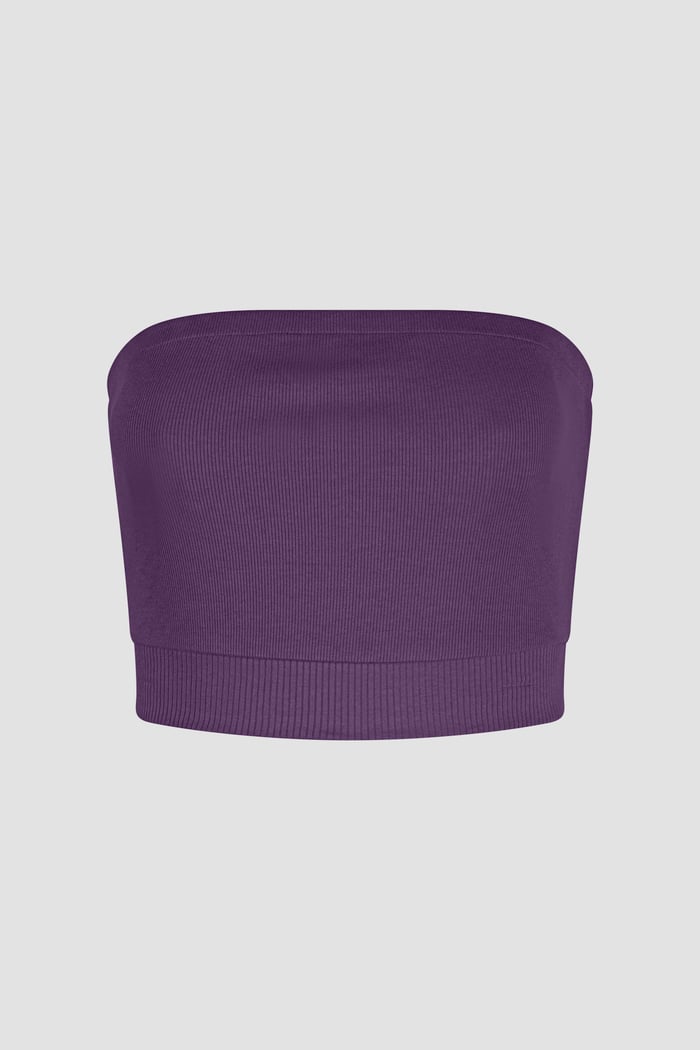 Ribbed Tube Crop Top