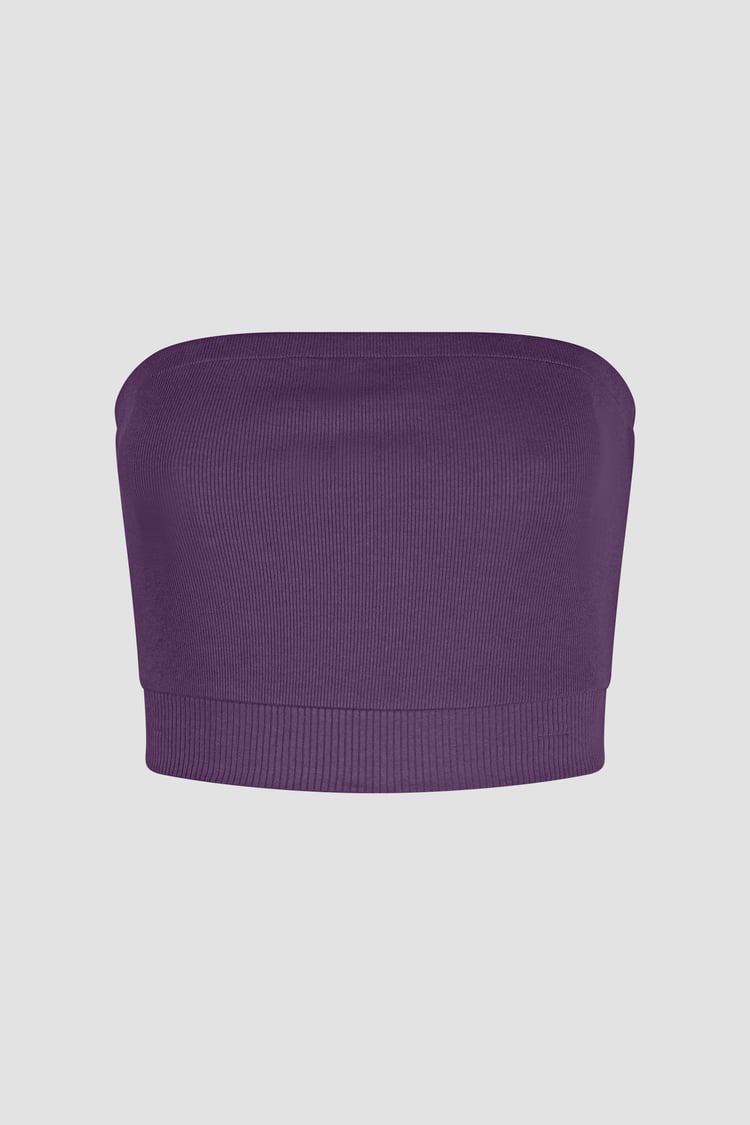 Ribbed Tube Crop Top