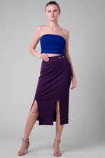 Ribbed Tube Crop Top