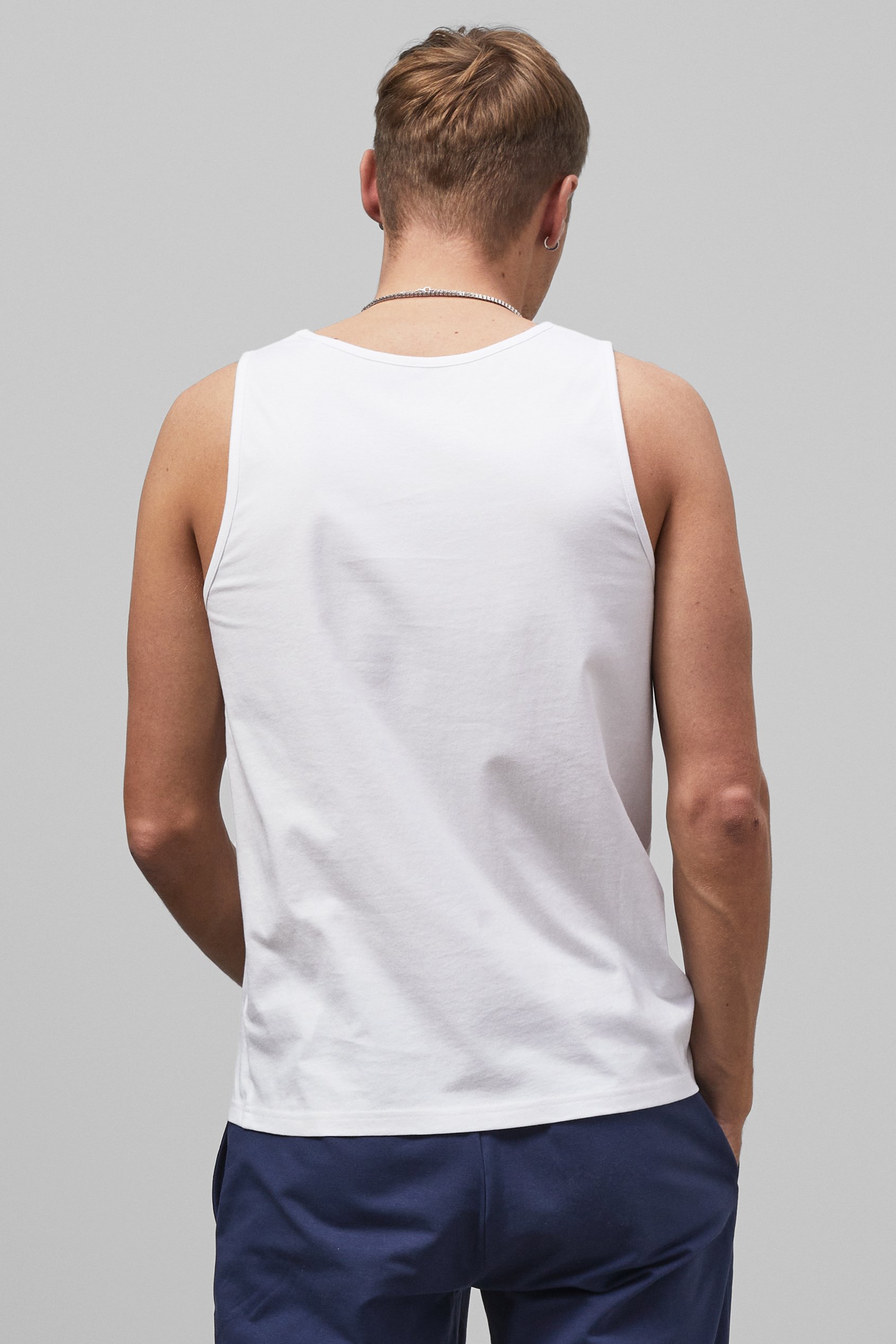 Mens Essential Cotton Vest