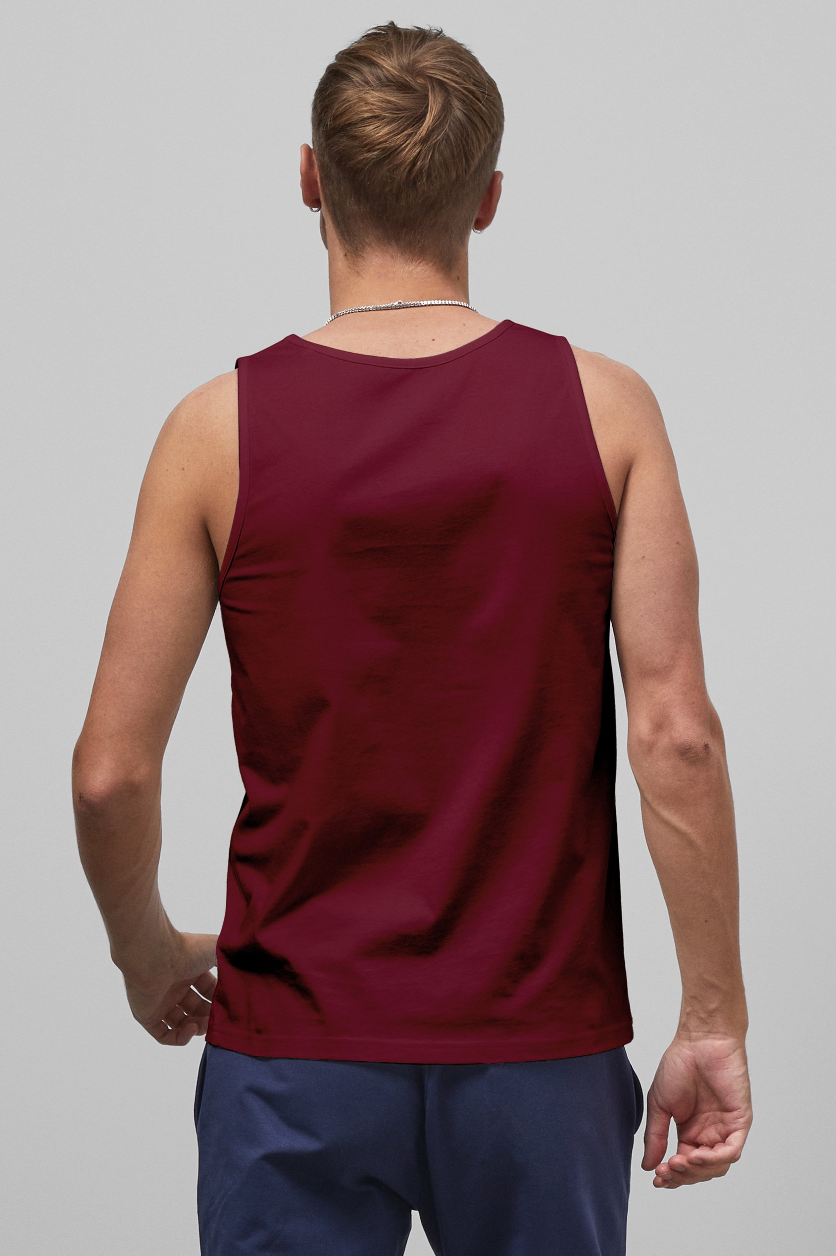 Mens Essential Cotton Vest