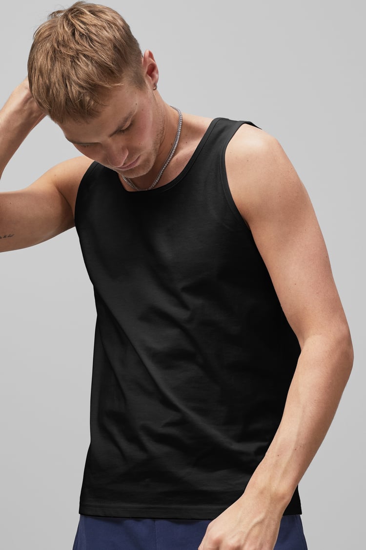 Mens Essential Cotton Vest