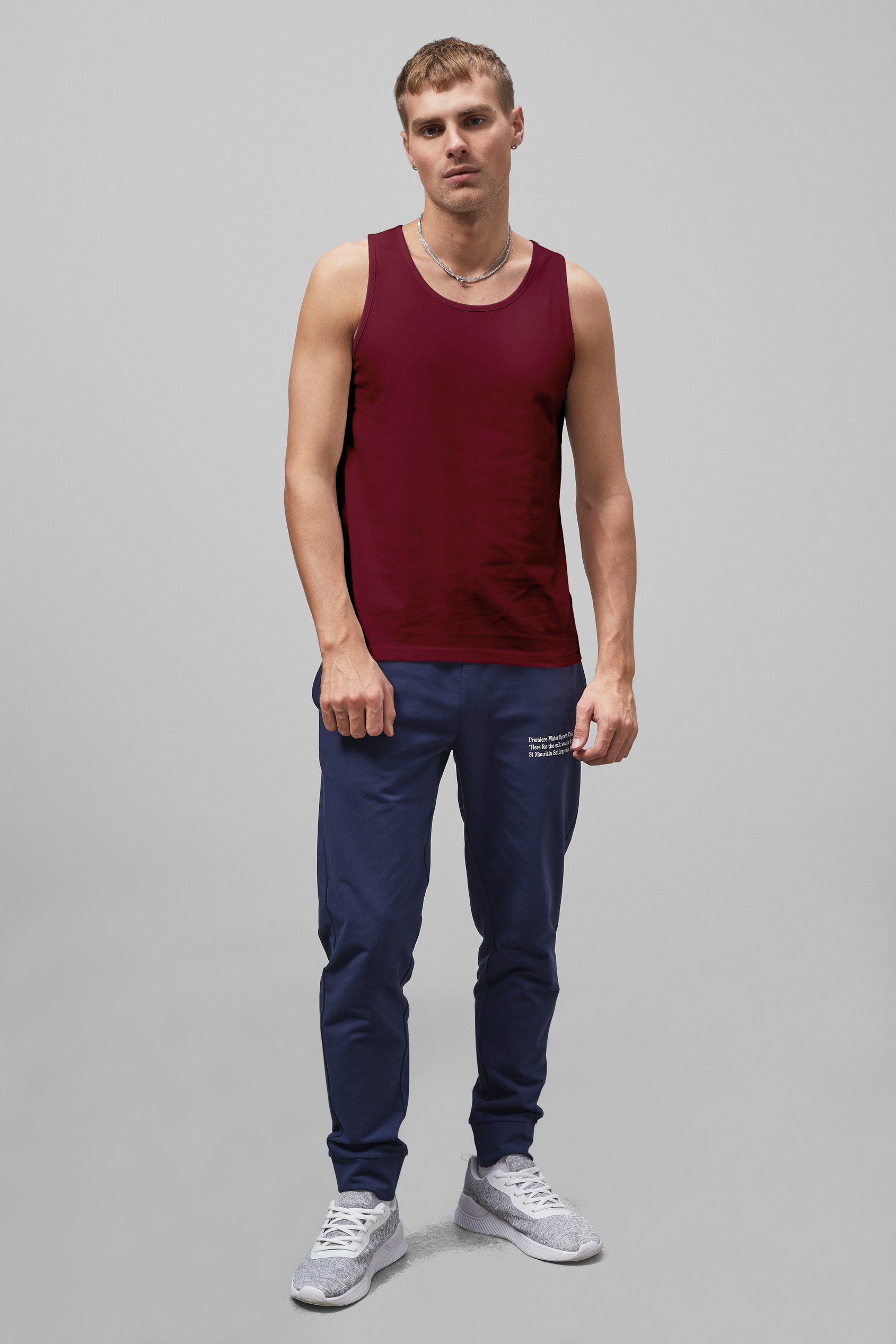 Mens Essential Cotton Vest