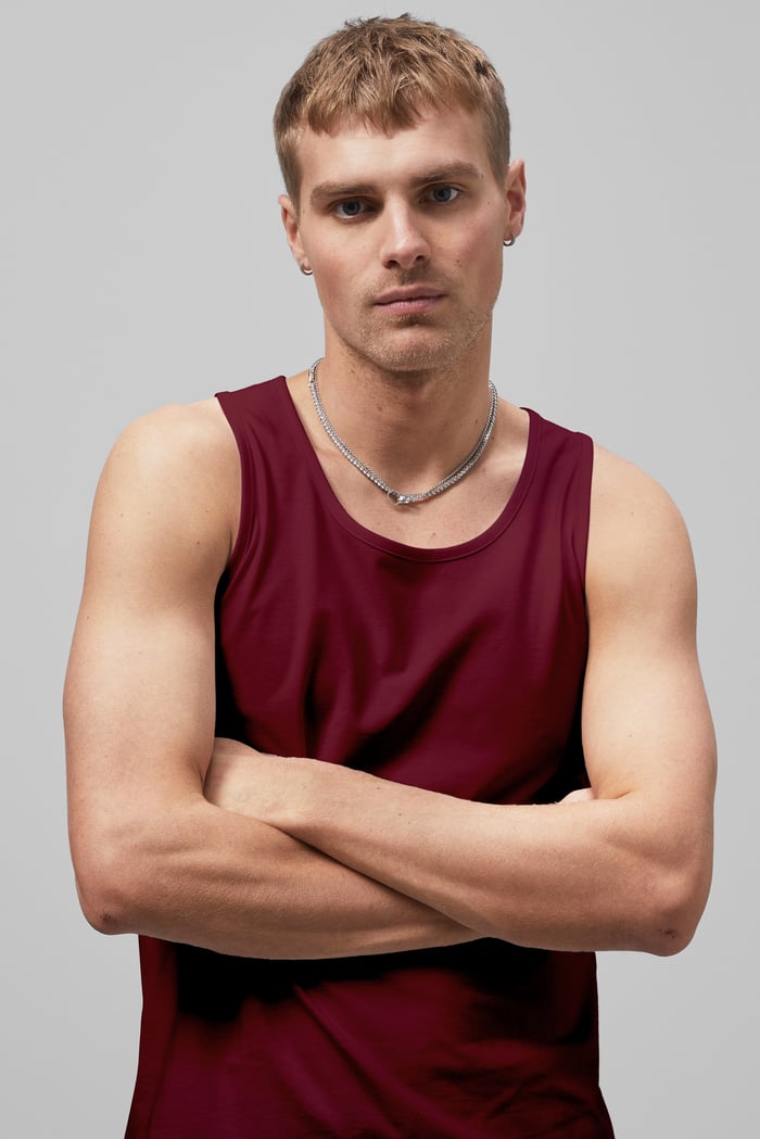 Mens Essential Cotton Vest