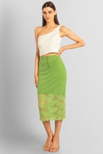 One Shoulder Crop Vest Top