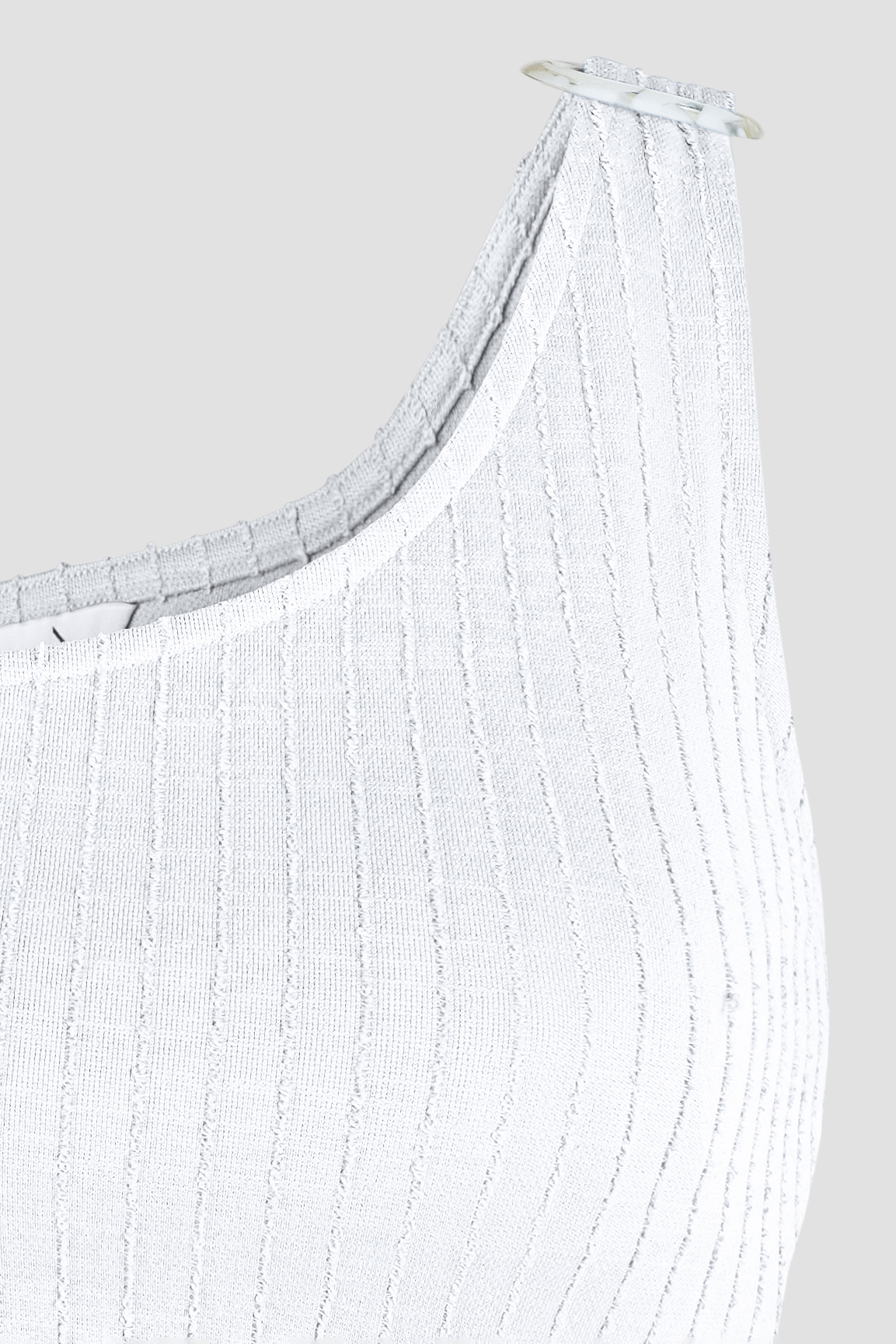 One Shoulder Crop Vest Top