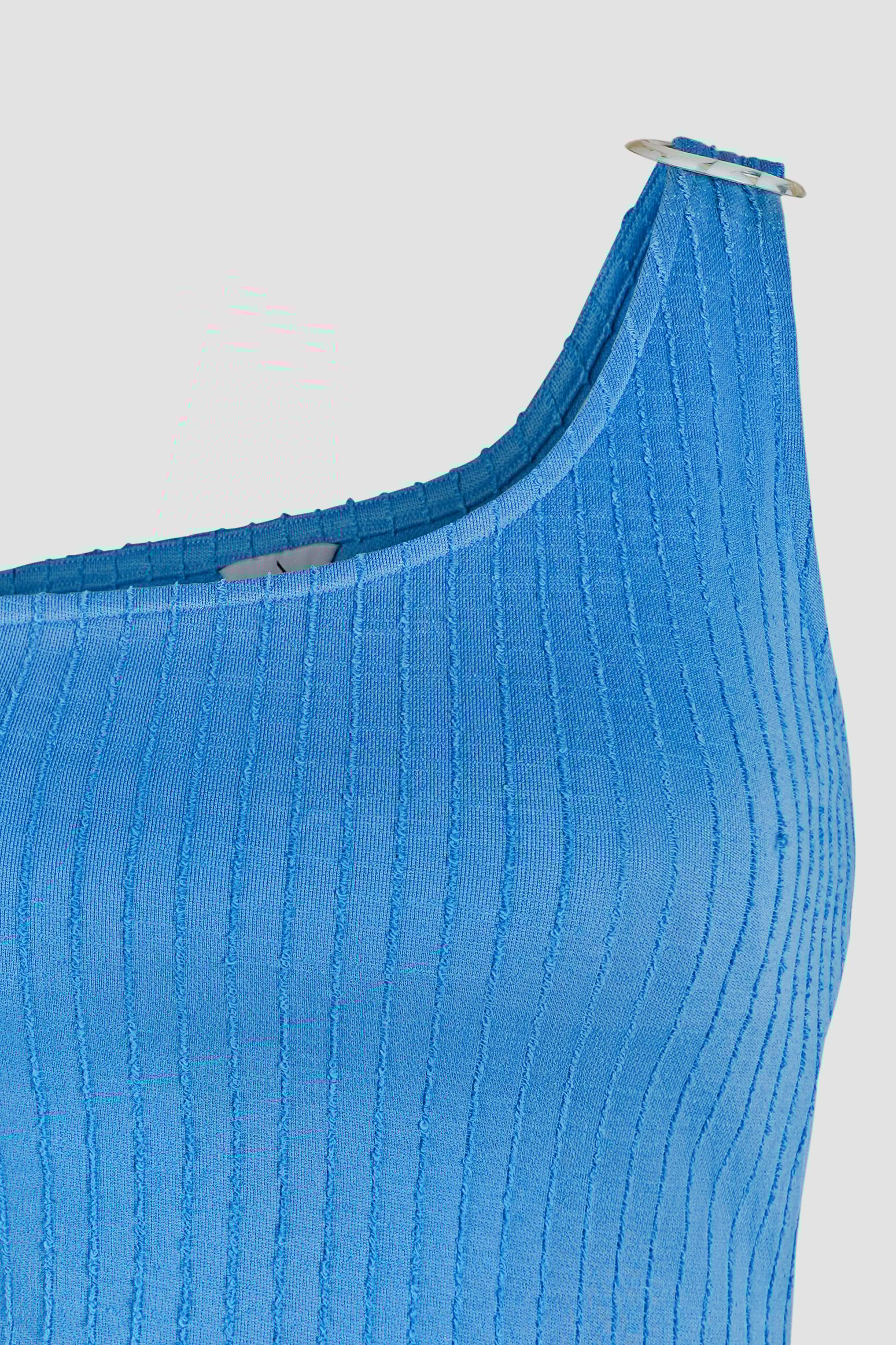 One Shoulder Crop Vest Top