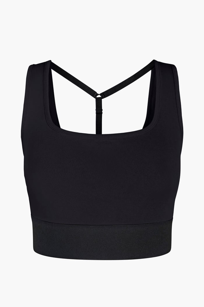 Y Back Body Fitted Cropped Vest