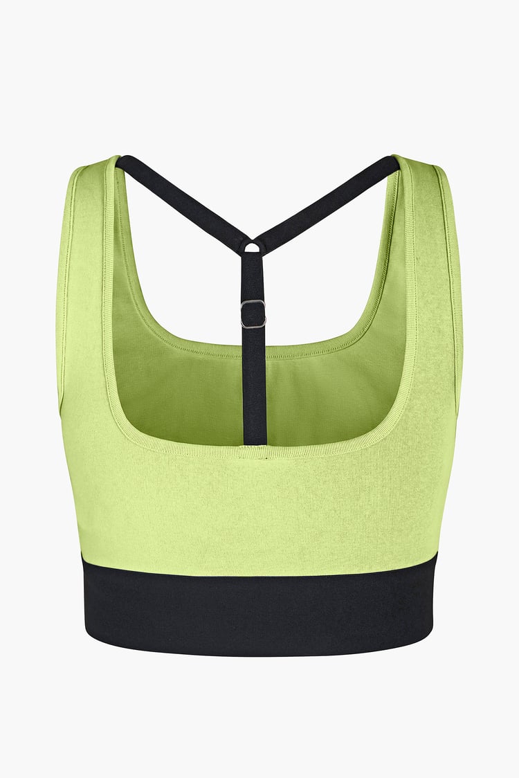 Y Back Body Fitted Cropped Vest