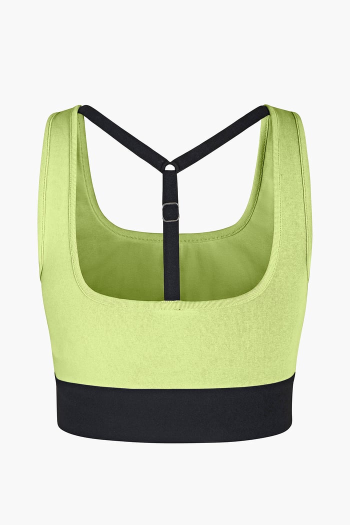 Y Back Body Fitted Cropped Vest
