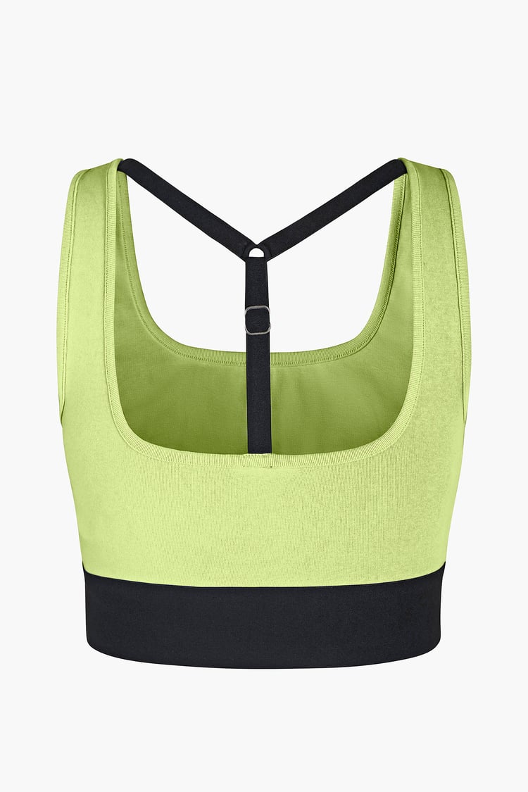 Y Back Body Fitted Cropped Vest