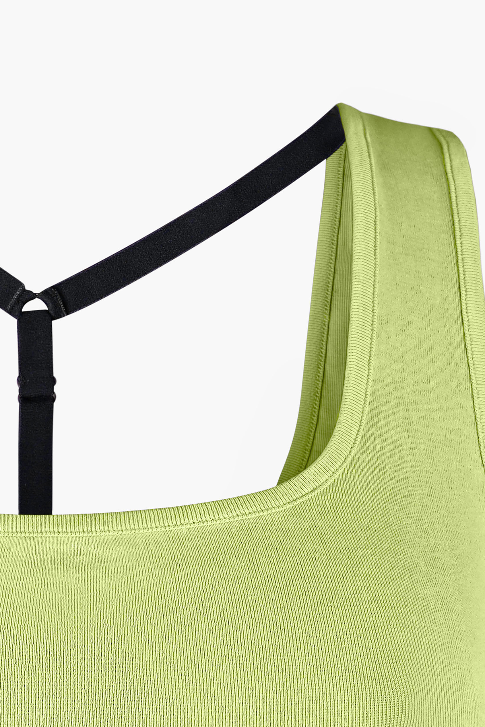 Y Back Body Fitted Cropped Vest