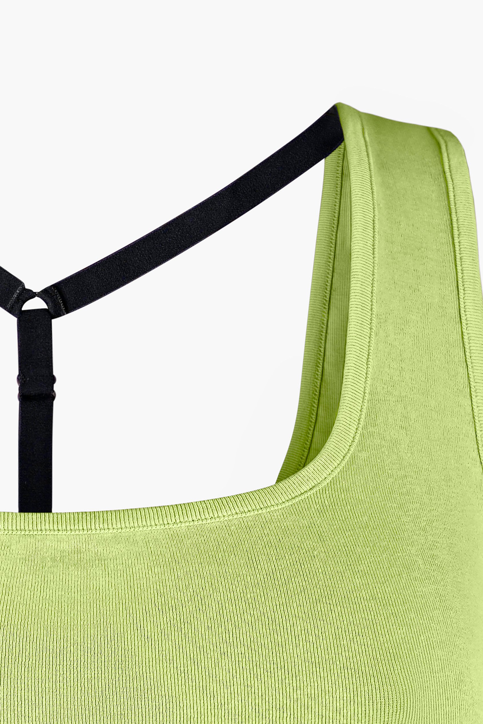 Y Back Body Fitted Cropped Vest