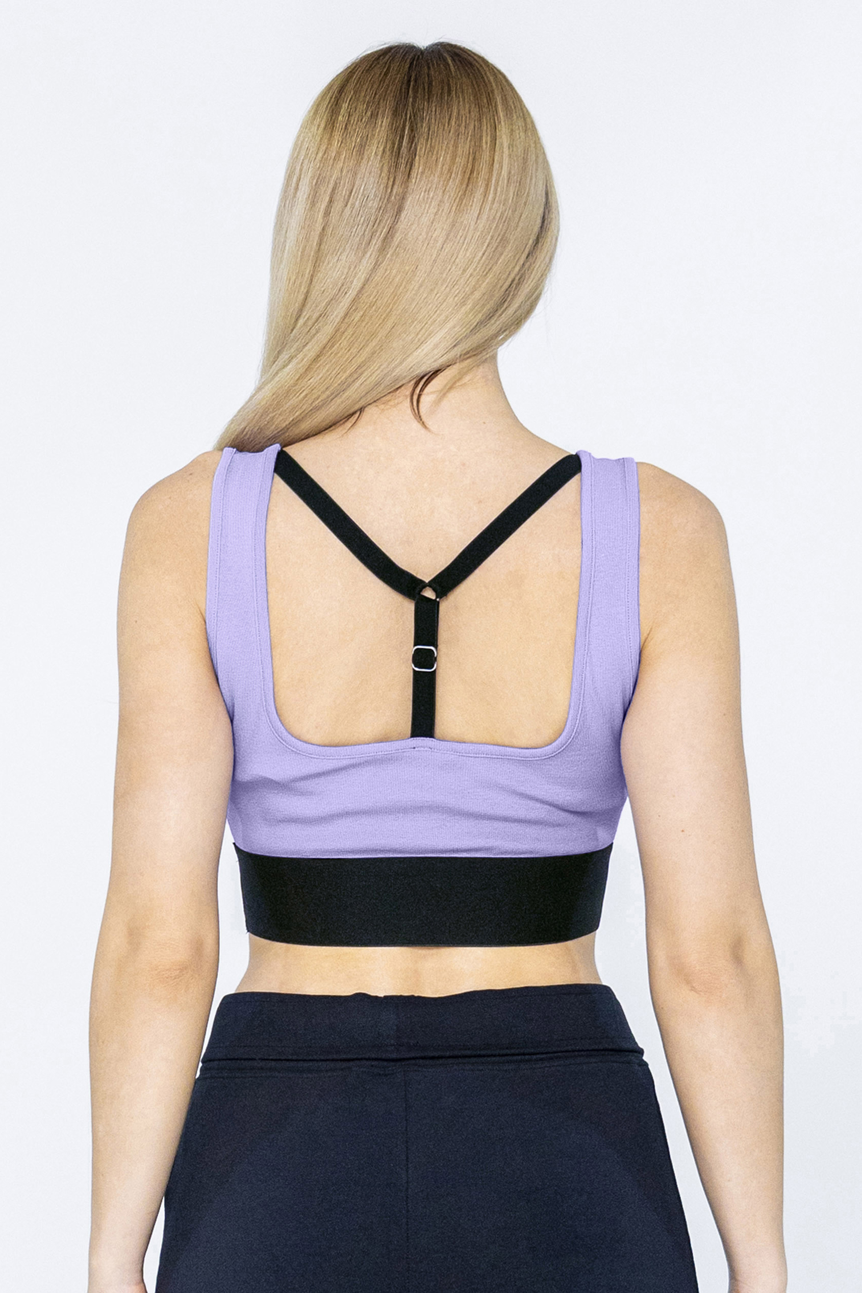 Y Back Body Fitted Cropped Vest