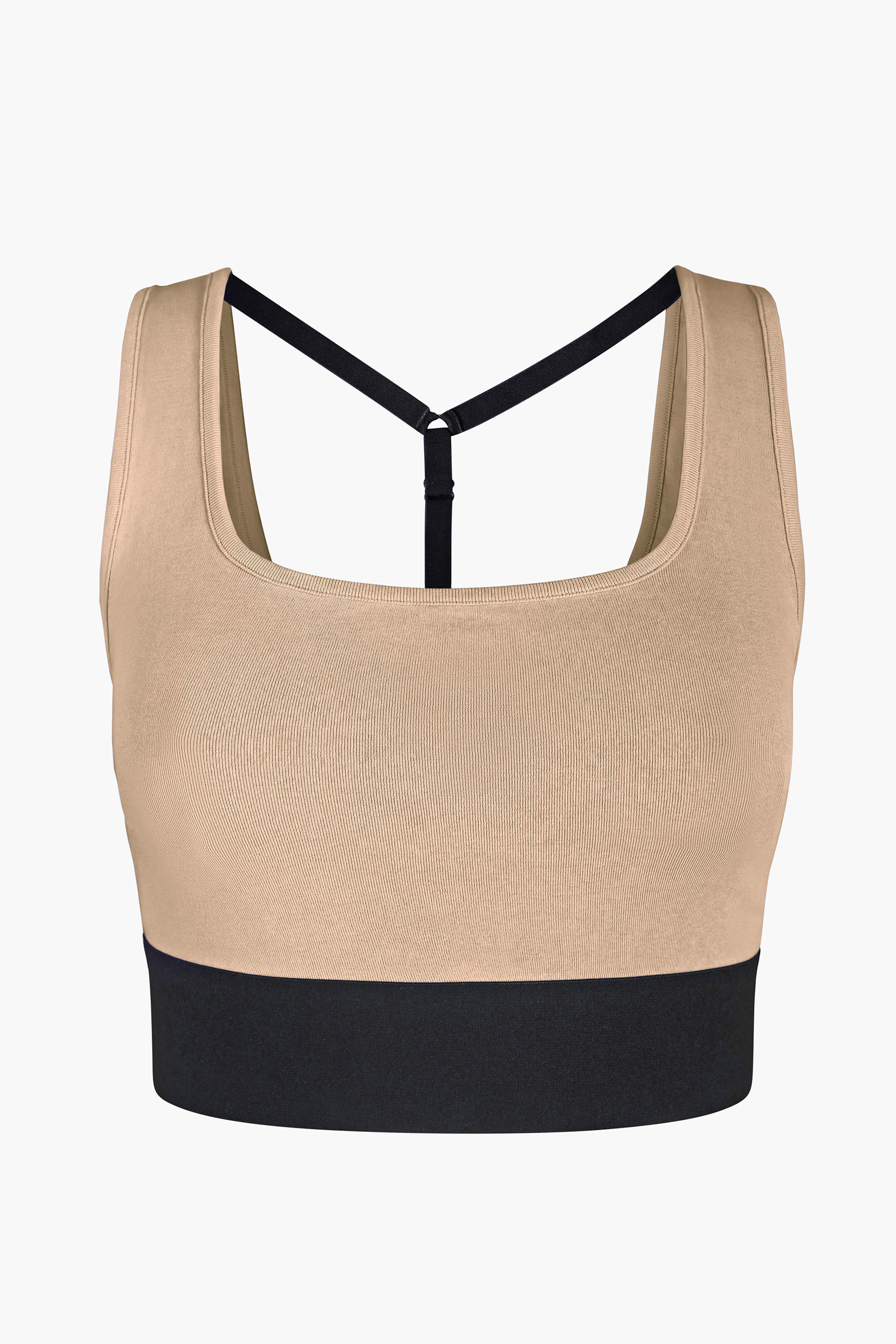 Y Back Body Fitted Cropped Vest