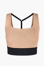 Y Back Body Fitted Cropped Vest