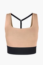 Y Back Body Fitted Cropped Vest