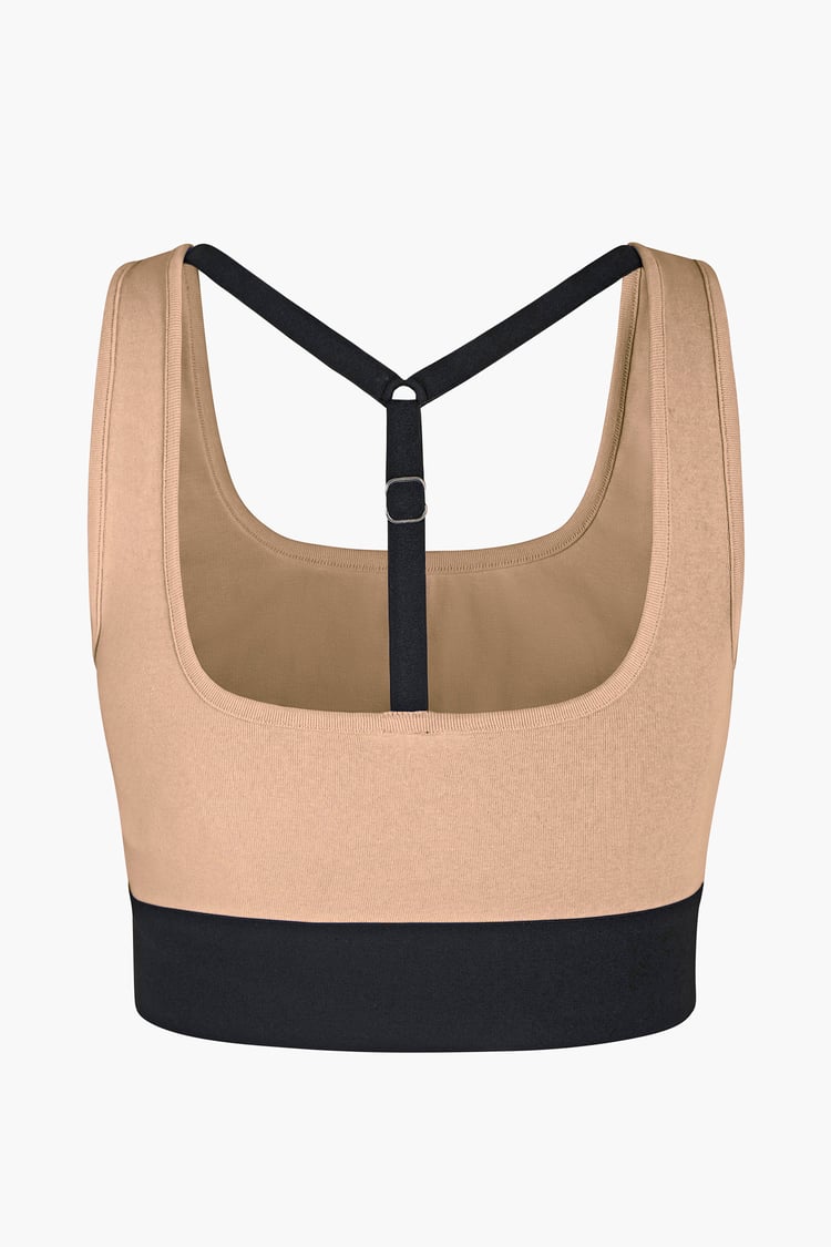 Y Back Body Fitted Cropped Vest