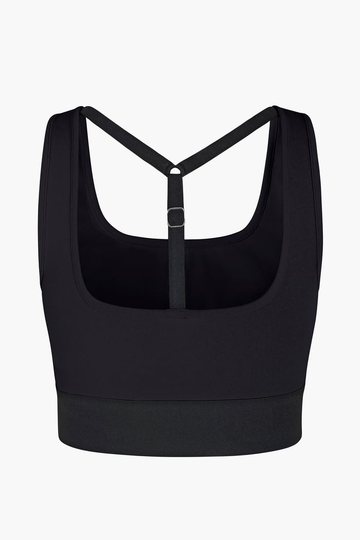 Y Back Body Fitted Cropped Vest