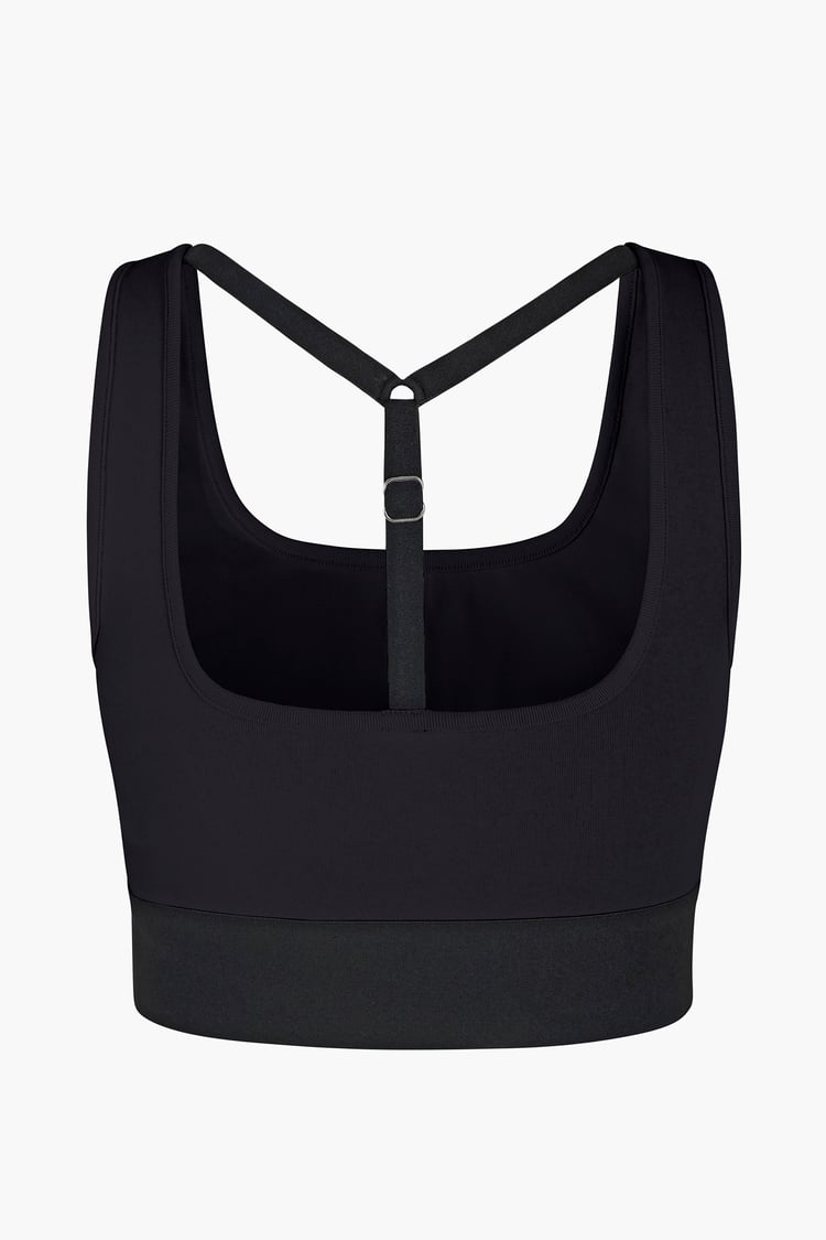 Y Back Body Fitted Cropped Vest