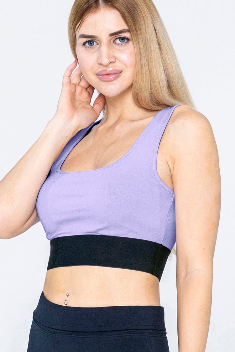 Y Back Body Fitted Cropped Vest