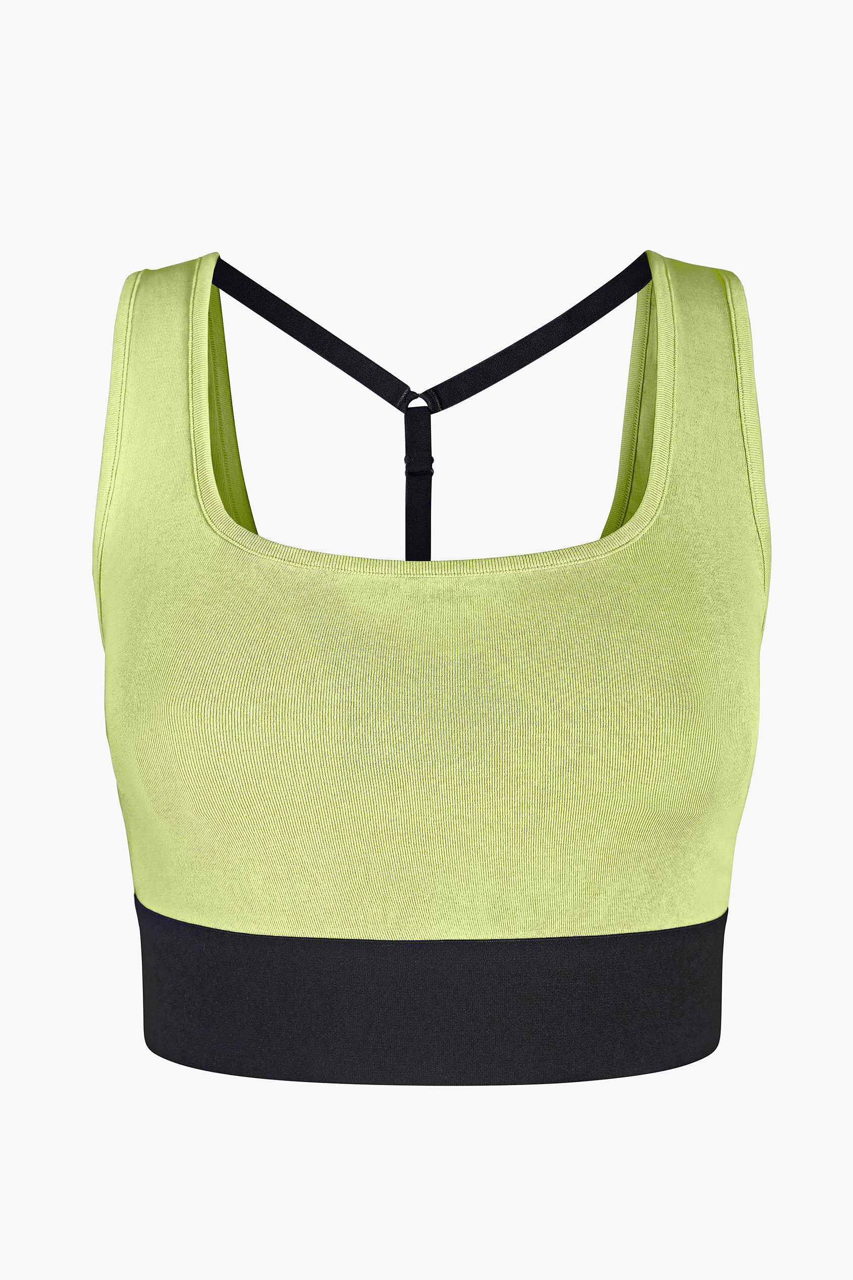 Y Back Body Fitted Cropped Vest